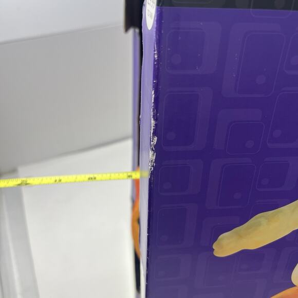 2004 Gemmy Halloween Fiber Optic LED Ghost In Jack O Lantern In Box Pumpkin Derp - Picture 13 of 15